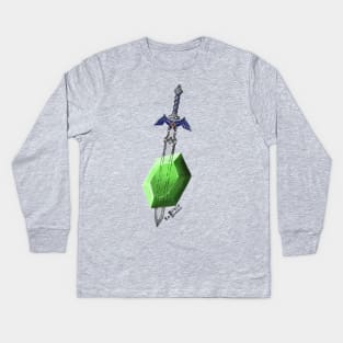 Master sword Kids Long Sleeve T-Shirt